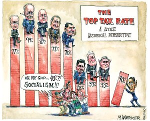 state of union top tax rates